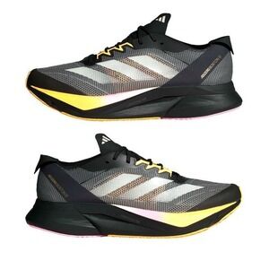Adidas Adizero Boston 12 Men's 10 Core Black Zero Metallic IF9212 New
